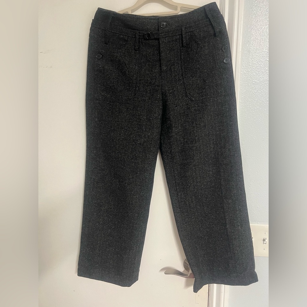 Stylish Dark Gray tweed Trousers